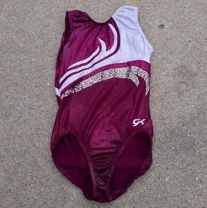 Gk elite adult medium gymnastics leotard